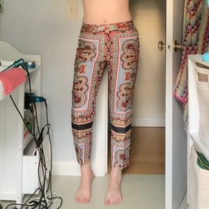 Zara print pants